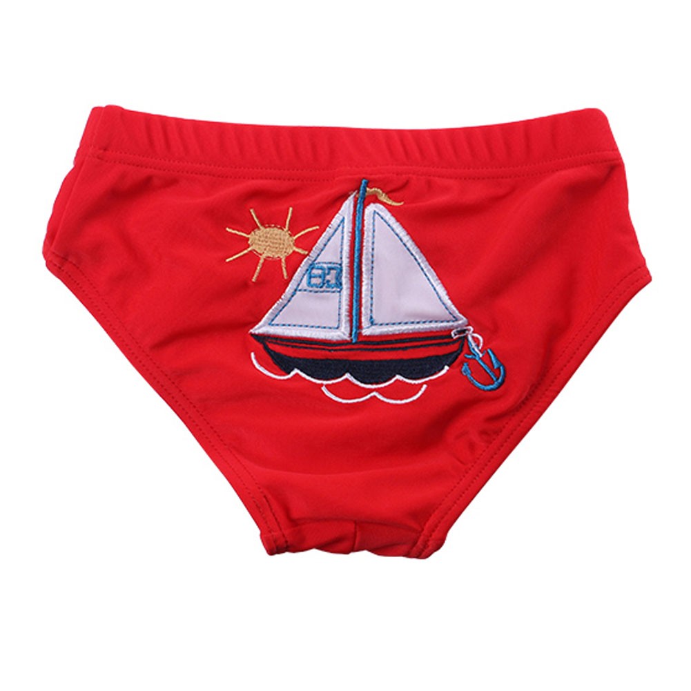 Baby Swim Trunks Cartoon Reusable Swim Diapers,Boat L