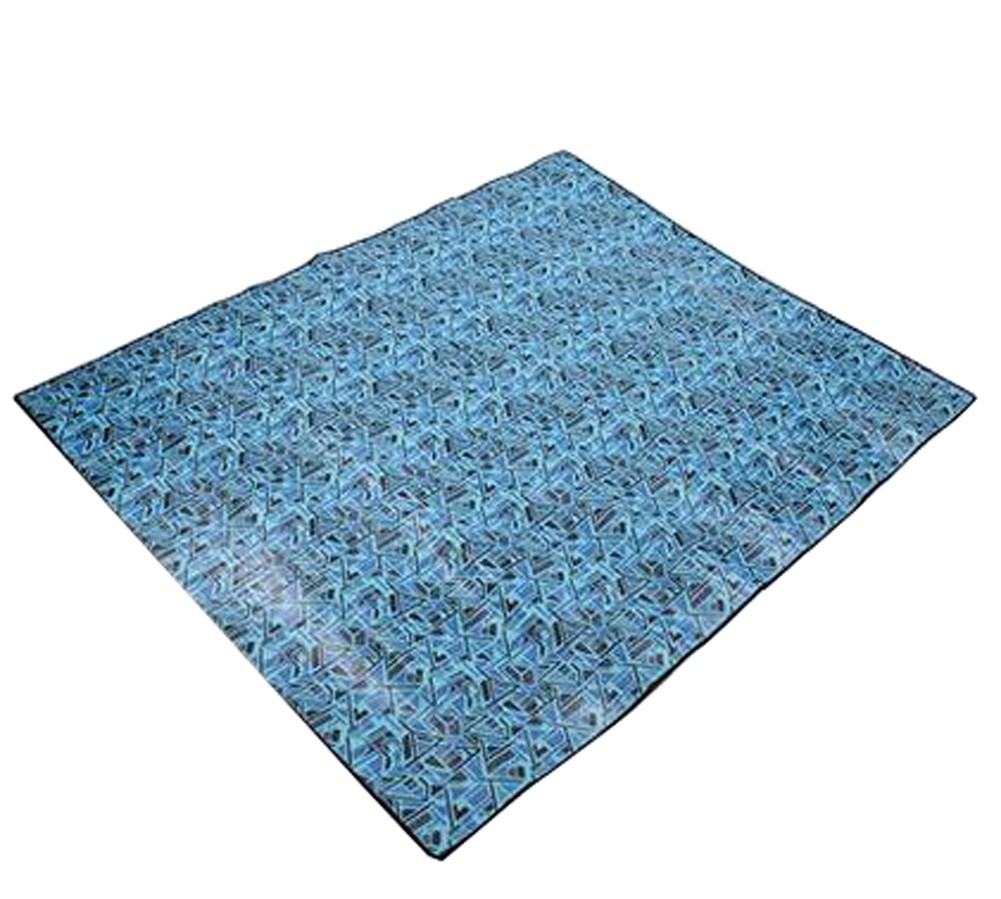 Summer Outdoor Picnic Mat/Beach Blanket/Tent Mat/Camping Blanket/Lawn Mat 70.86"x59.05"(Blue)
