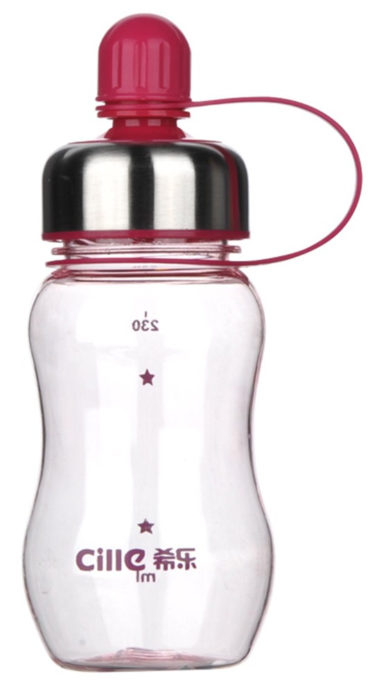 230ML/8 OZ Leakproof Outdoor Water Bottle Portable Sport Water Bottle with Lid Red #8