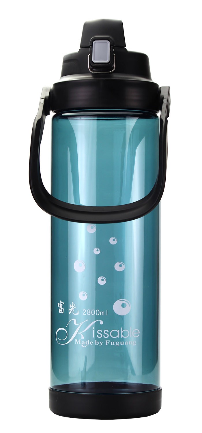 2800ML/97 OZ Leakproof Outdoor Water Bottle Portable Sport Water Bottle with Lid Brown #26