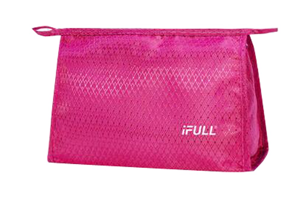 Waterproof Sports Bag/Swimming Handbag/Storage Package Dry and Wet Separation 29x9x19CM(Dark Pink)