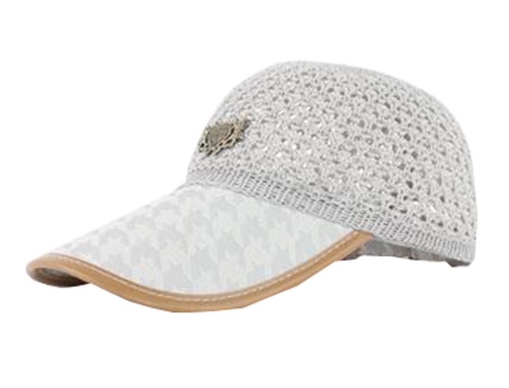 Breathable Weave Men's Cap Summer Sunscreen Hat Leisure Cap Free Size(H#04)