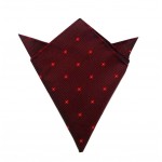 Red Men Pocket Square Handkerchief Men/Women Cloth Accessorry