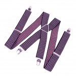 X-back Style Suspenders Adjustable Clip Suspenders