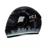 Lightning Motorcycle Helmet Street Bike Full Face Helmet (XL, 23"-24")