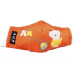 PM2.5 Kids Cotton Mask For Anti-smog with Activated Carbon (Orange Bear)