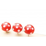 Creative Office Item/Woodiness Colorful Painting Mushrooms Pushpins/20 Piece