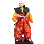 Japanese Samurai Doll Taking A Sword Furnishing Articles, Random Style