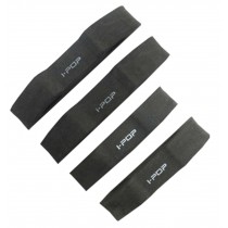 Car Door Protector Trim Guard Sticker Crash Bar Anti-rub Foam Strips 4PCS(Black)