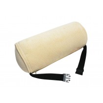A Pair Of Car Headrests Comfortable Cylindrical Pillows