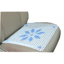 Summer Beaded Massage Seat Cover Cushion Pad Office Chair Cover Mat(41*41CM)