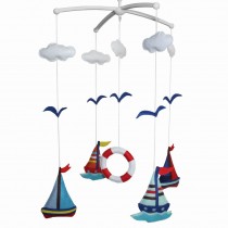 [Ocean World] Creative Crib Mobile Handmade Baby Crib Musical Mobile