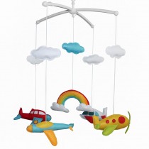 Lovely Infant Music Mobile Handmade Baby Crib Mobile Hanging Bell