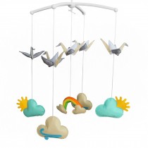 Creative Crib Musical Hanging Rotate Bell Ring Infant Rattle Mobile Toy
