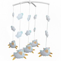 Cute Crib Hanging Rotating Musical Mobile [Lovely Sheep]