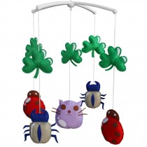 Rotatable Musical Mobile for Baby Crib / Stroller, [Cute Insect]