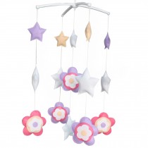 Pretty Hanging Toys Exquisite Baby Crib Bed Bell [Blooming Flowers]