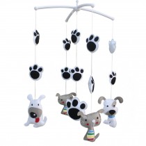 [Lovely Cat and Dog] Decorative Mobile for Baby Room/Crib, Birthday Gift