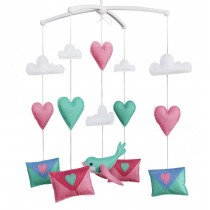 Hanging Pigeon Toy Baby Crib Mobile [Colorful Envelope]
