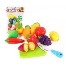 12 Sets Baby/Child DIYKitchen Playset Random Color Recognition Toy(Vegetable)