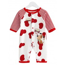 Baby Suit Clothing Long-Sleeved Cotton Baby Crawl Sports Clothing R
