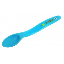 Sst Of 3 Baby Hot Safe Feeding Spoons Soft-Tip Infant Spoon Weaning Spoons Blue