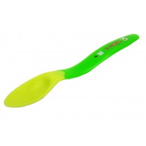 Sst Of 3 Baby Safe Feeding Spoons Soft-Tip Infant Spoon Weaning Spoons Green