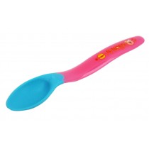 Sst Of 3 Baby Safe Feeding Spoons Soft-Tip Infant Spoon Weaning Spoons Red