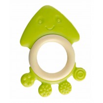 Baby Teether, Safety Baby Teeth Stick For 3-12 months Green Octopus