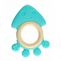 Baby Teether, Safety Baby Teeth Stick For 3-12 months Blue Octopus