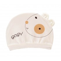 Set of 3 Cute Baby Hats Infant Caps Newborn Baby Cotton Hat Rabbit Yellow