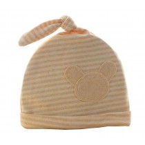 Cute Baby Hats Infant Caps Newborn Baby Cotton Hat Knot Bear Stripe