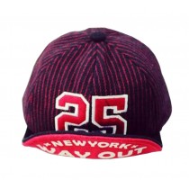 [25 Red] Fashion Baby Woolen Cap Kids Winter Baseball Cap