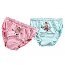 [Cute Girl] Girls Comfortable Cotton Panties/Underwear, 2PCS