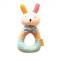 Infant Baby Kids Animal Soft Stuffed Plush Toy Rattle Lovely Rabbit