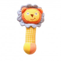 Infant Baby Kids Animal Soft Stuffed Plush Toy Rattle Lovely Lion