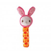 Cute Infant Baby Kids Animal Soft Stuffed Plush Toy Rattle Rabbit