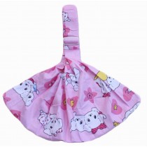Practical Baby Carrier Front Carrier Cotton Baby Slings, Pink [ Puppy Pattern ]