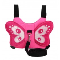 Lovely Anti-lost Strap Baby Safety Harness Leash Safety Belt Red Butterfly