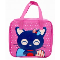 [Cat]Cute Lunch Tote Bag Reusable Lunch Bag For Kids/Students