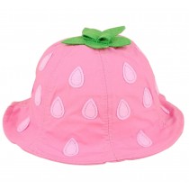Cute Girls Sun Summer Hat Soft Cotton Baby Sun Hat Pink Sun Hat