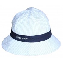 Simple Baby Hats Girls Princess Hat Fisherman Caps Visor Comfortable Hat Blue