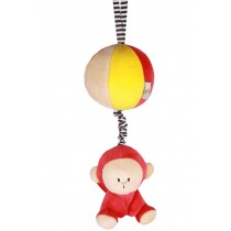 Newborn Toy Doll Plush Pendant Hanging Bell Stroller Toys