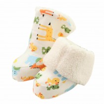 Baby First Walkers Soft Sole Cotton Toddler Shoes Zoo