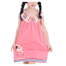 Girls Beautiful Dress [Happy] Comfortable Summer Nightgown