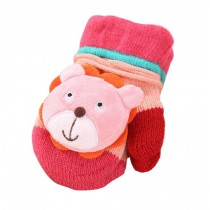 [Bear] Baby Gloves - Cute Thicken Infant Baby Winter Warm Gloves