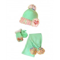 3 Piece Sets Winter Children's Scarf Gloves Hat Fashionable Warm Supplies
