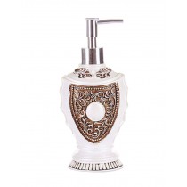 Creative Resin Soap Dispenser Lotion Bottle [Bead White]