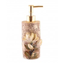 Lovely Resin Shampoo Soap Dispenser Lotion Bottle Flower