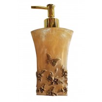 Elegant Resin Soap Dispenser Lotion Bottle Shampoo Container Butterfly